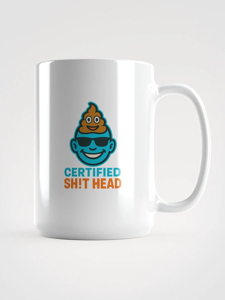 Certified Sh!t Head Mug – #PoopFaceSquad Coffee Cup product image (1)