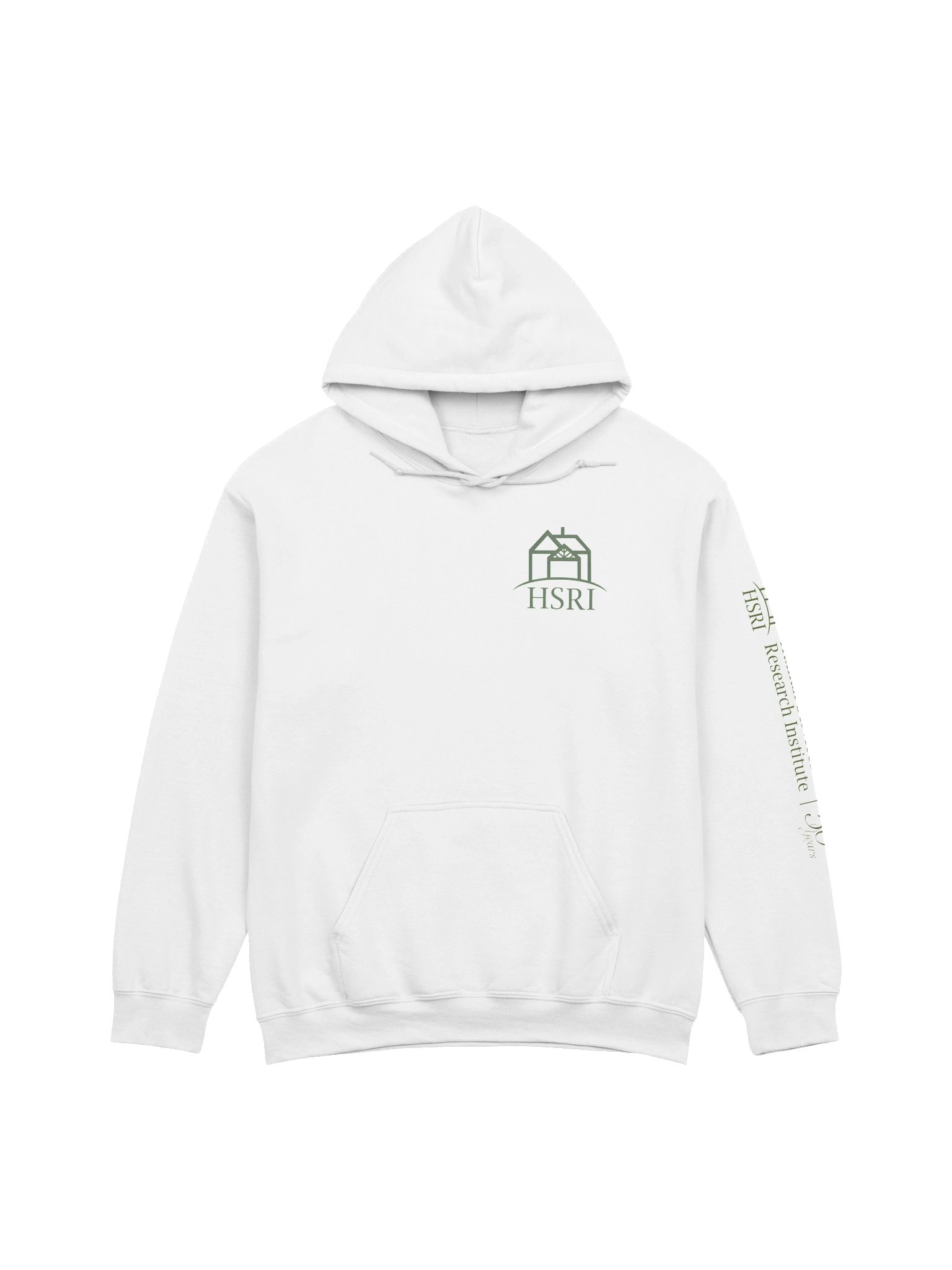 HSRI 50th Anniversary Hoodie - White product image (1)