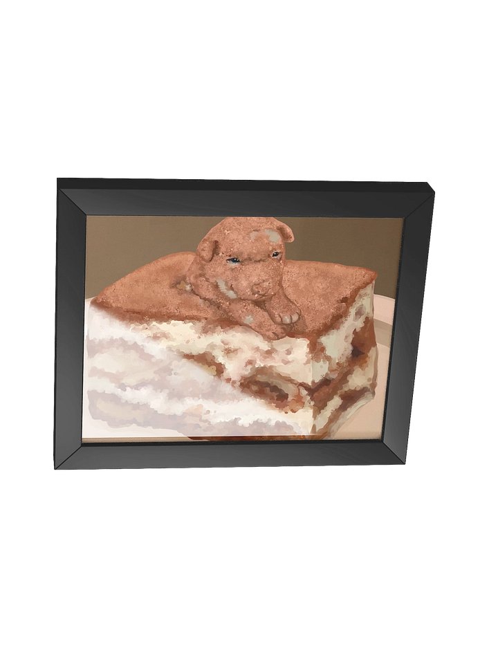 Tiramisu framed poster product image (2)