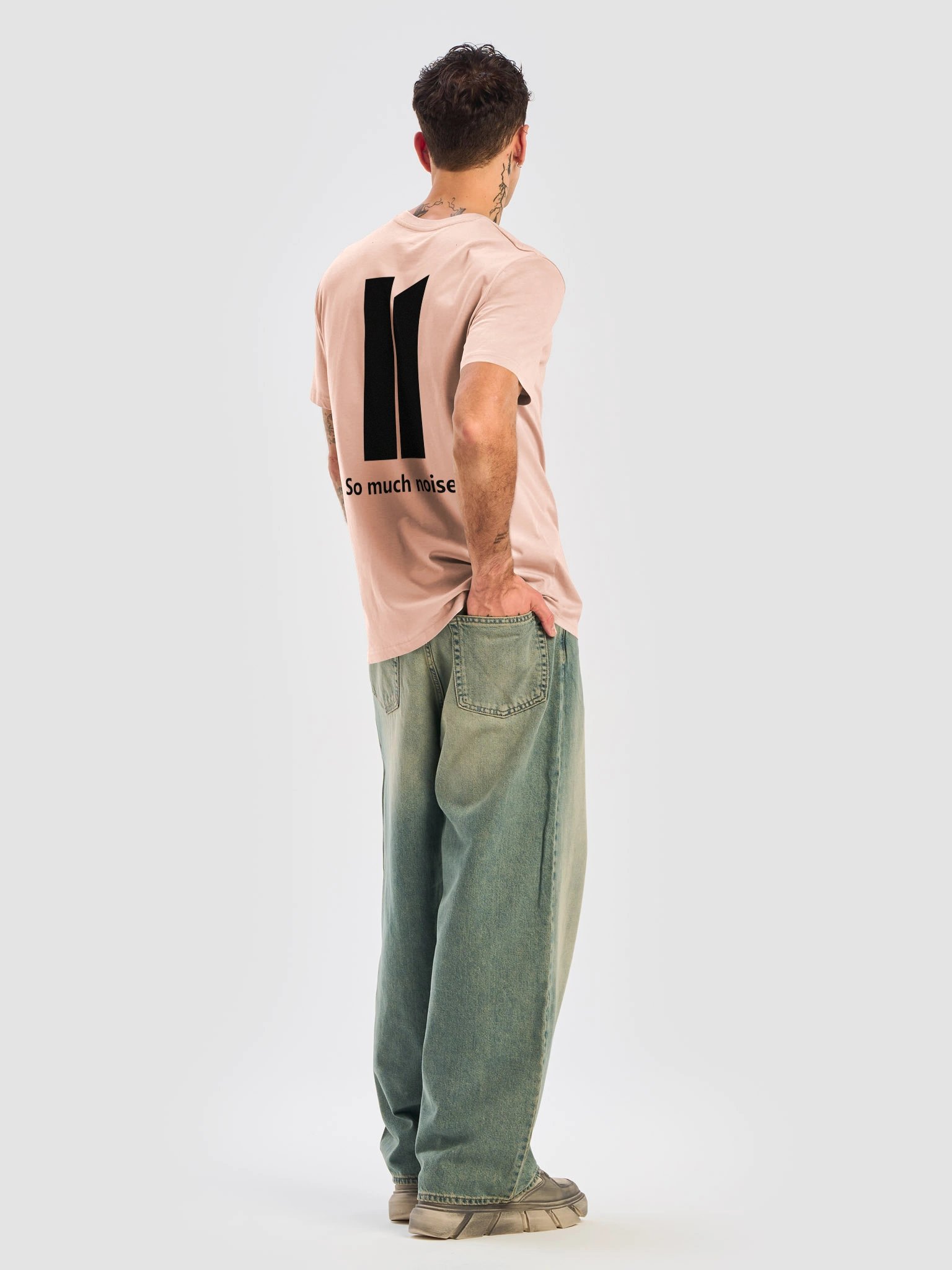So much noise - Classic Organic Tee - Back product image (3)