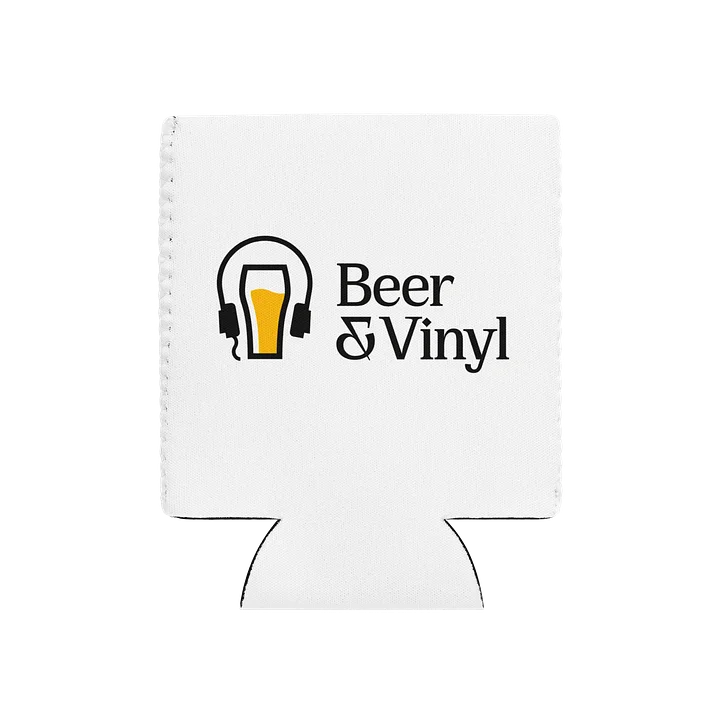 Beer & Vinyl Coozie product image (1)