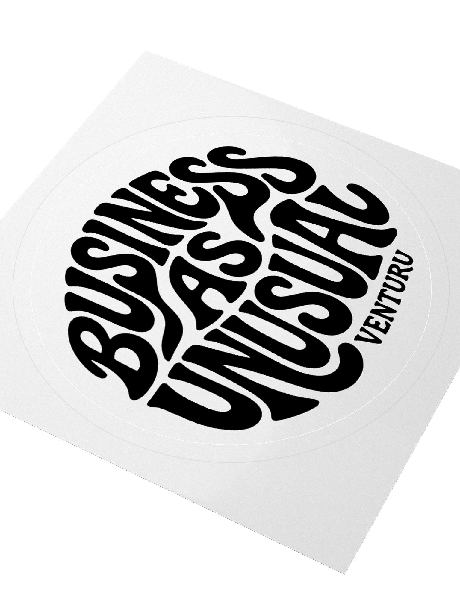 Business as Unusual Sticker product image (8)