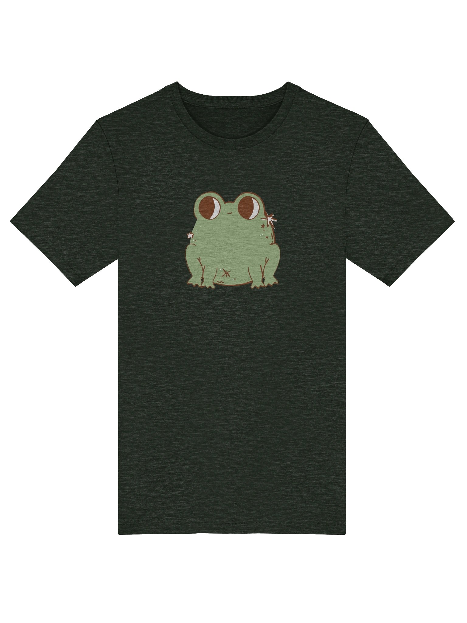 Frolicking Frog Cartoon T-Shirt | Retro 70s Whimsical Frog Character Tee product image (5)