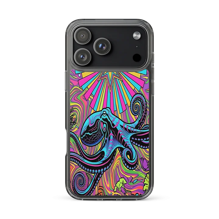 Psychedelic OctoVibe iPhone® Case product image (1)
