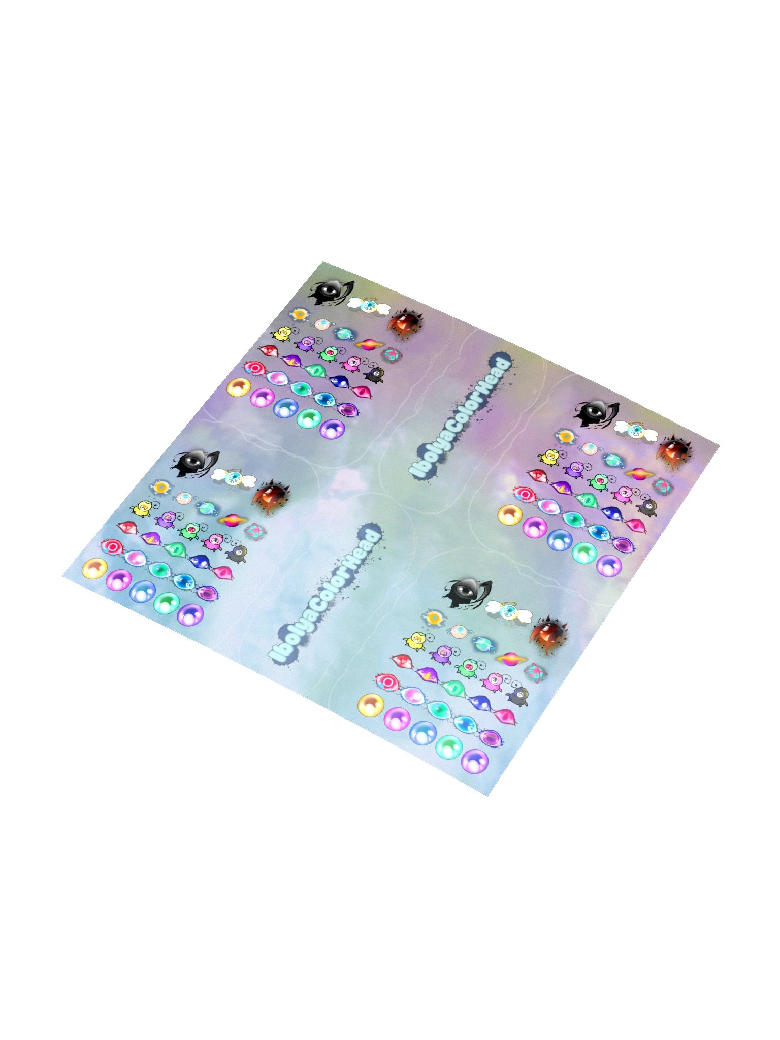 Bit Eyecons Holographic Stickers product image (3)