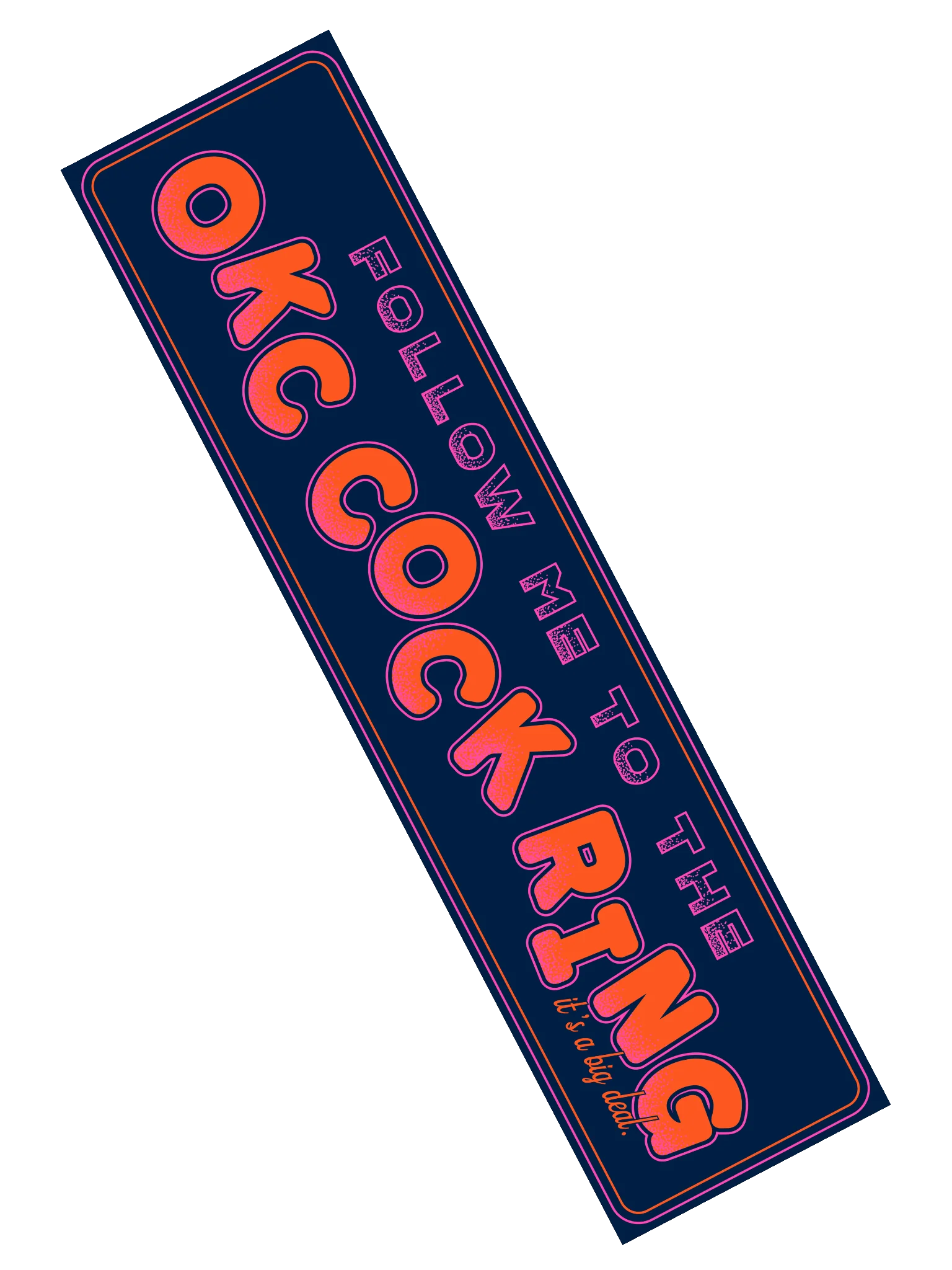 Follow Me to the OKC Cock Ring product image (2)