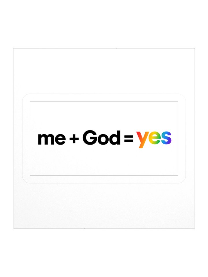 me + God = YES product image (3)