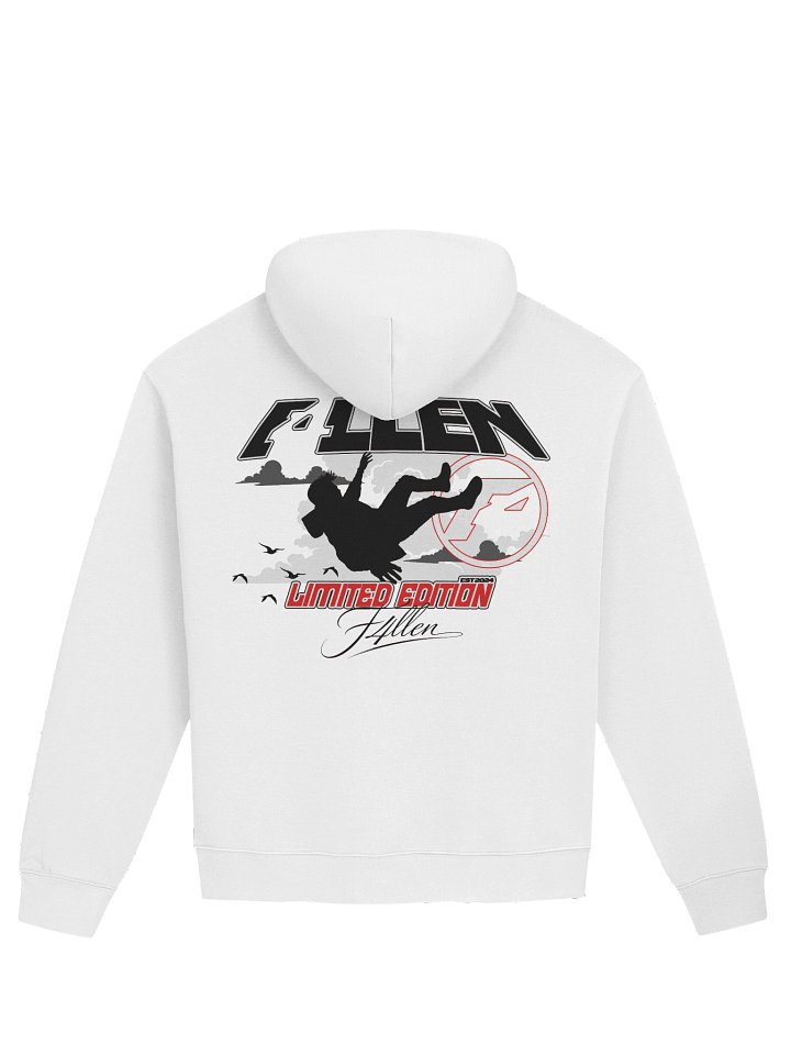 Limited Edition Freefall Hoodie [ White ] product image (2)
