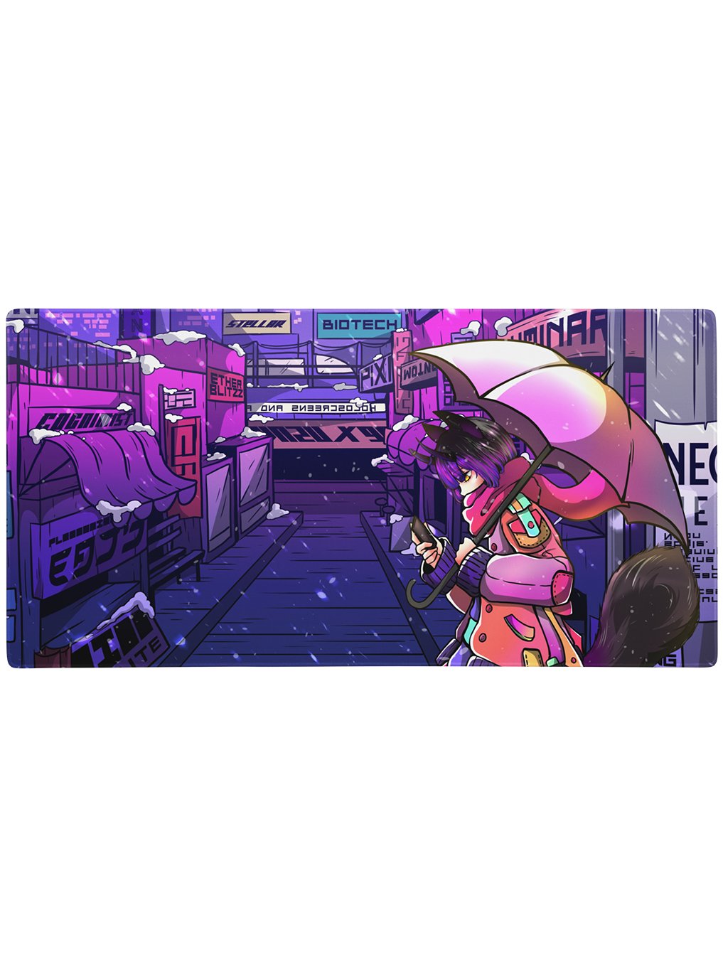 Winter Nights Gaming Desk Pad product image (1)
