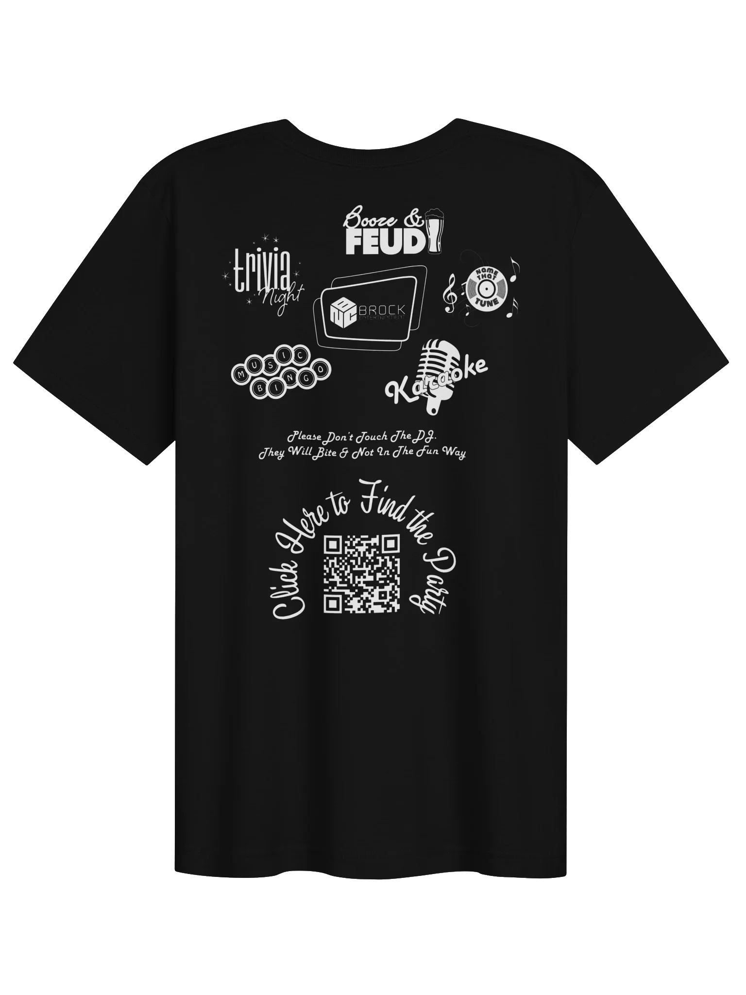 Brock Entertainment Signature T-Shirt Black product image (2)