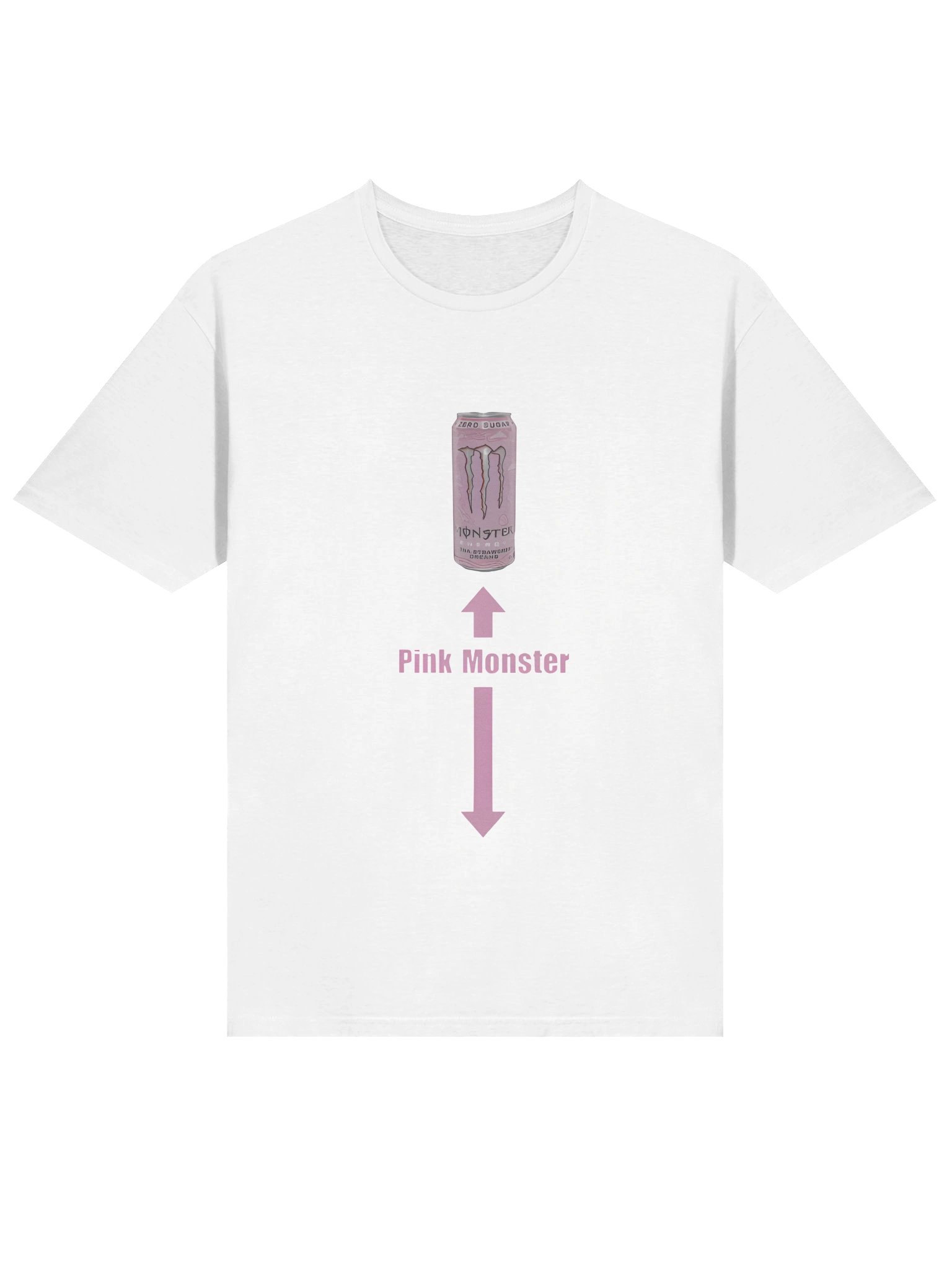 Pink Monster Energy Drink T-Shirt product image (2)