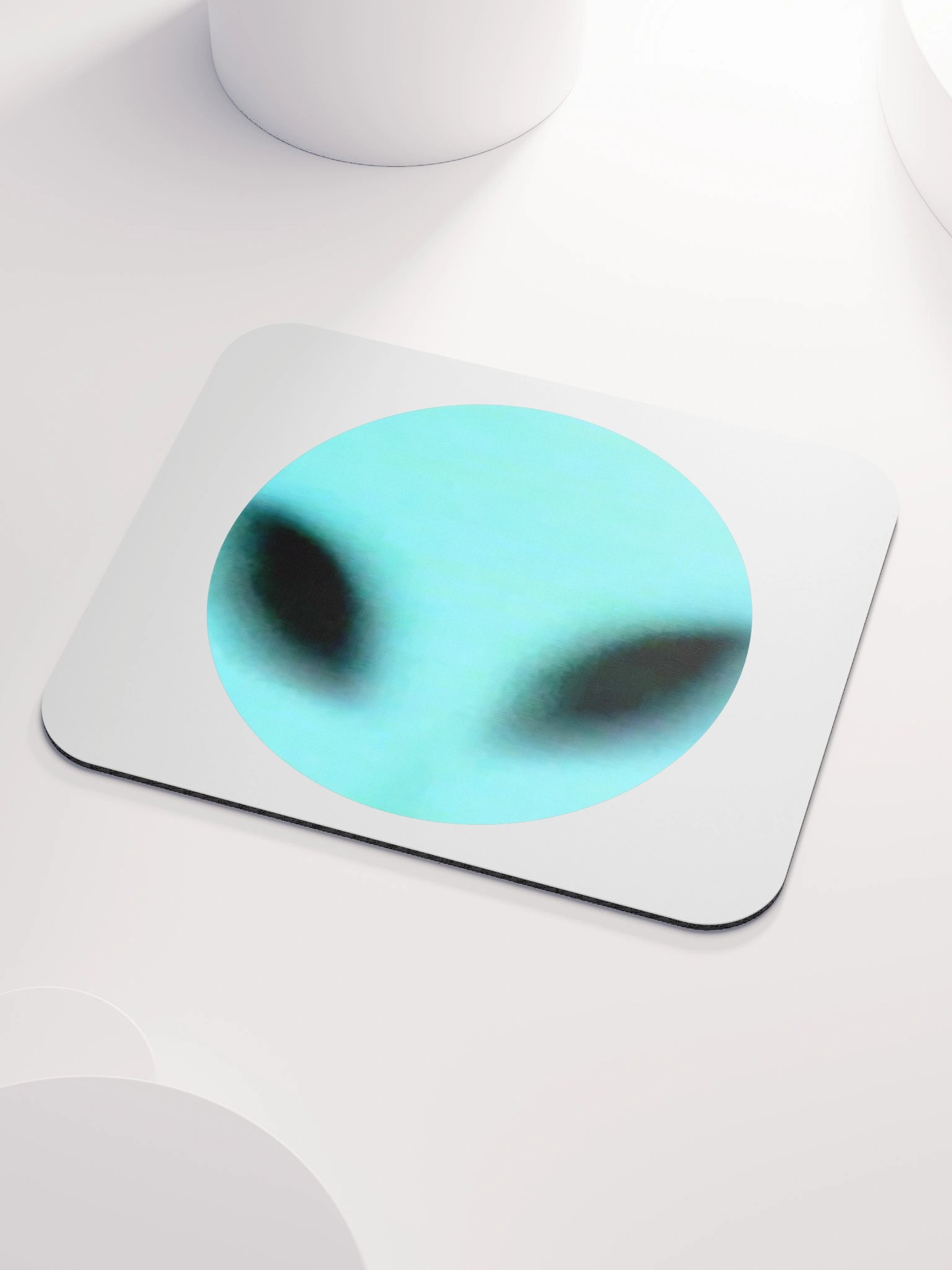 BLUE TWO MOUSE PAD - White | Scole Archive Collection #4 product image (4)