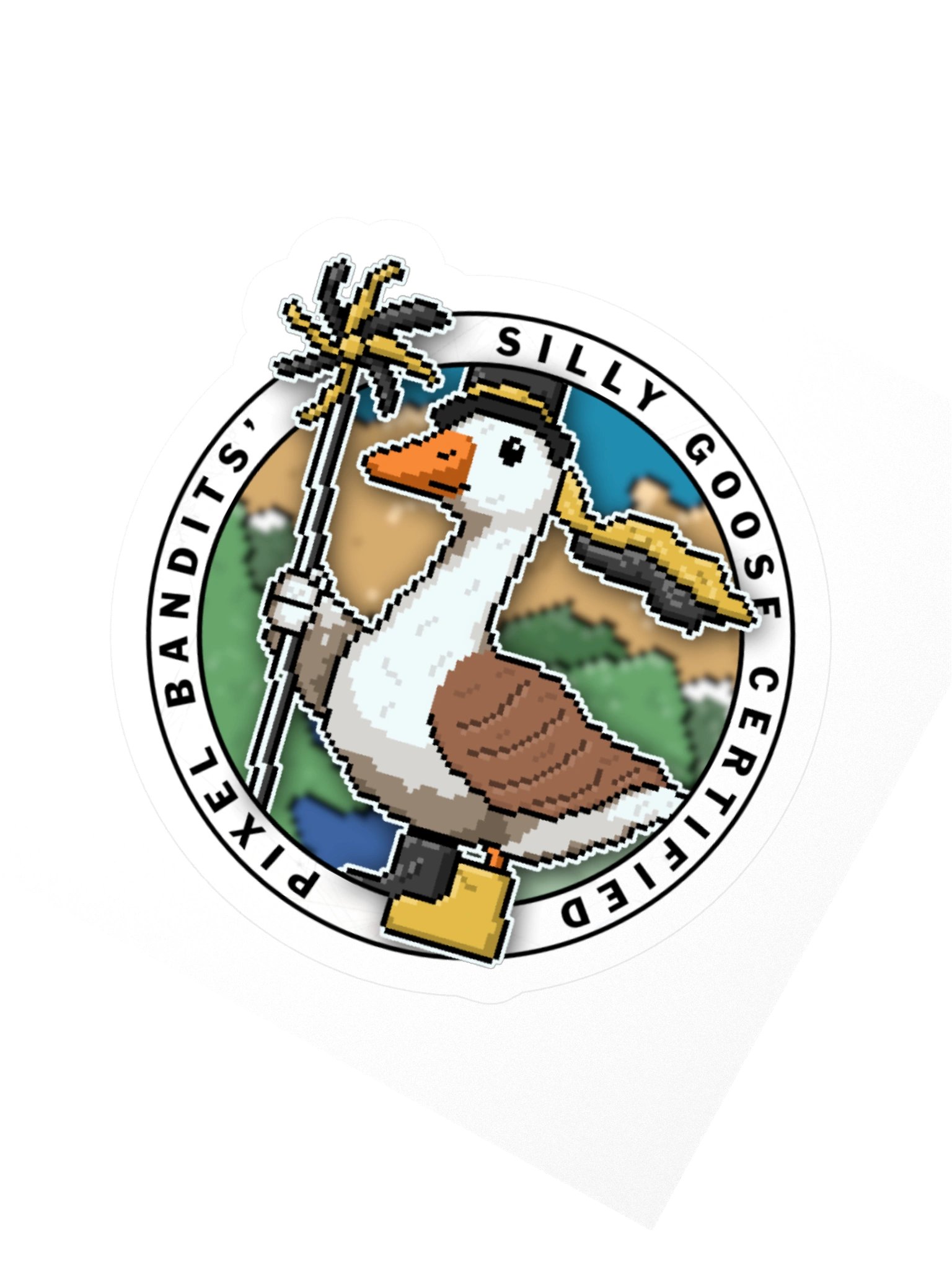 Silly Goose Certified - Kiss Cut Sticker product image (3)