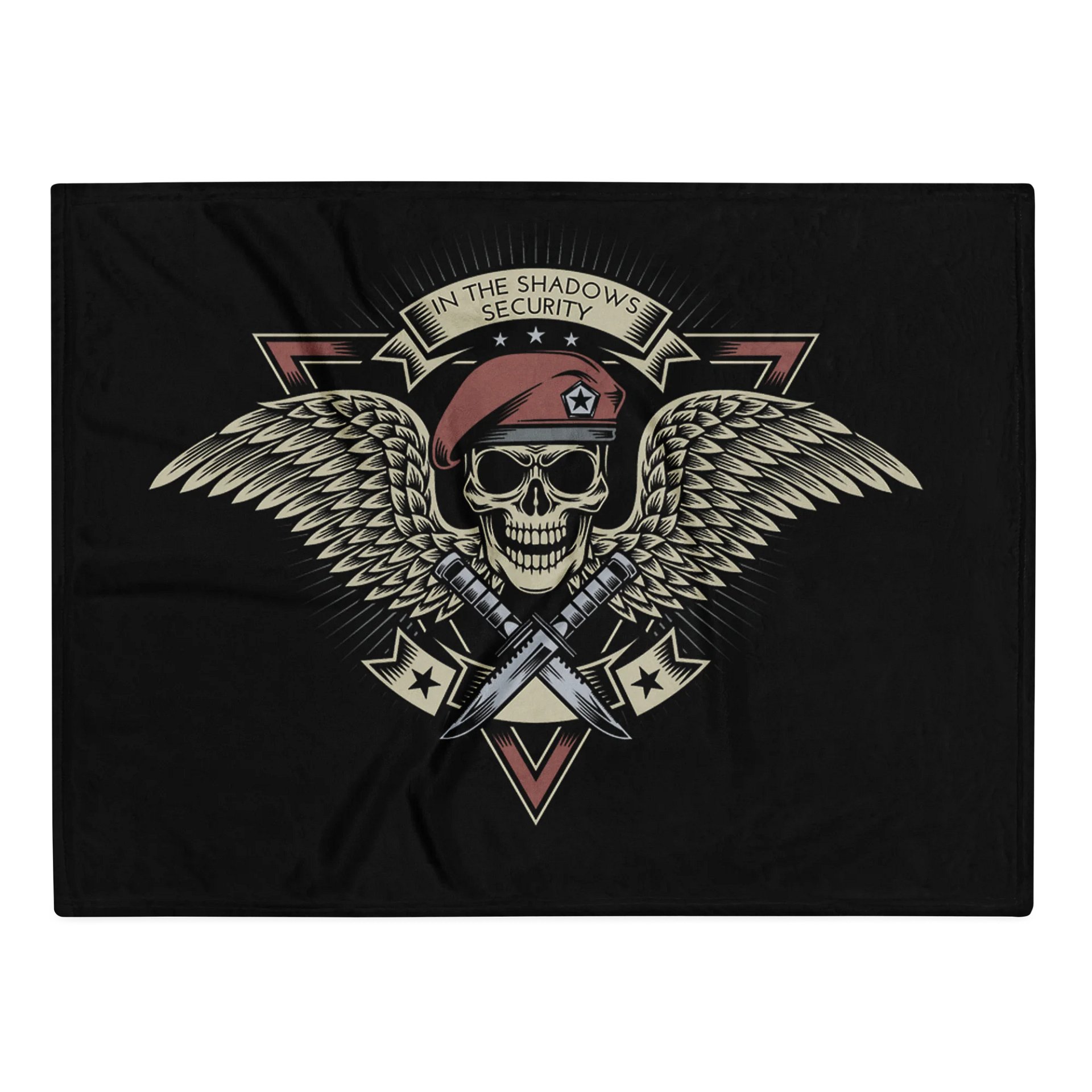 In the Shadows Security Throw Blanket product image (1)