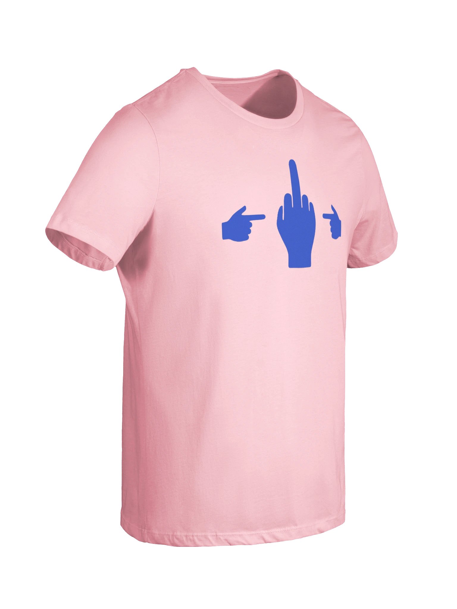 No Middle Finger Point ShopCo Royal Women’s Pink Tee product image (8)