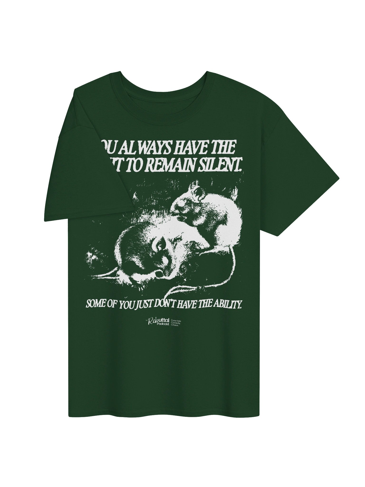 Remain Silent Promo T-Shirt2 product image (13)
