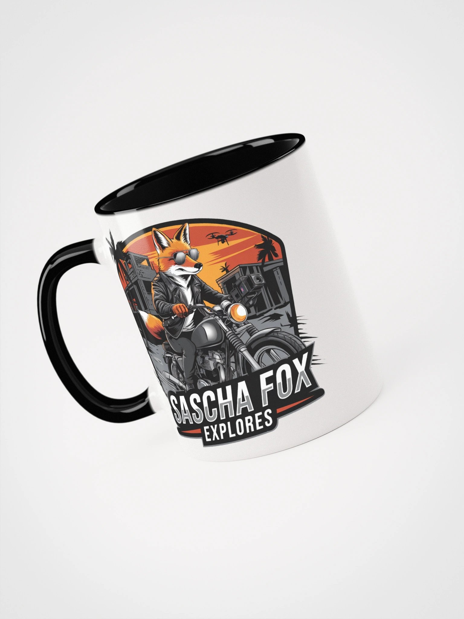Sascha Fox Explores Logo Mug – Fuel for Ruin Hunters product image (4)