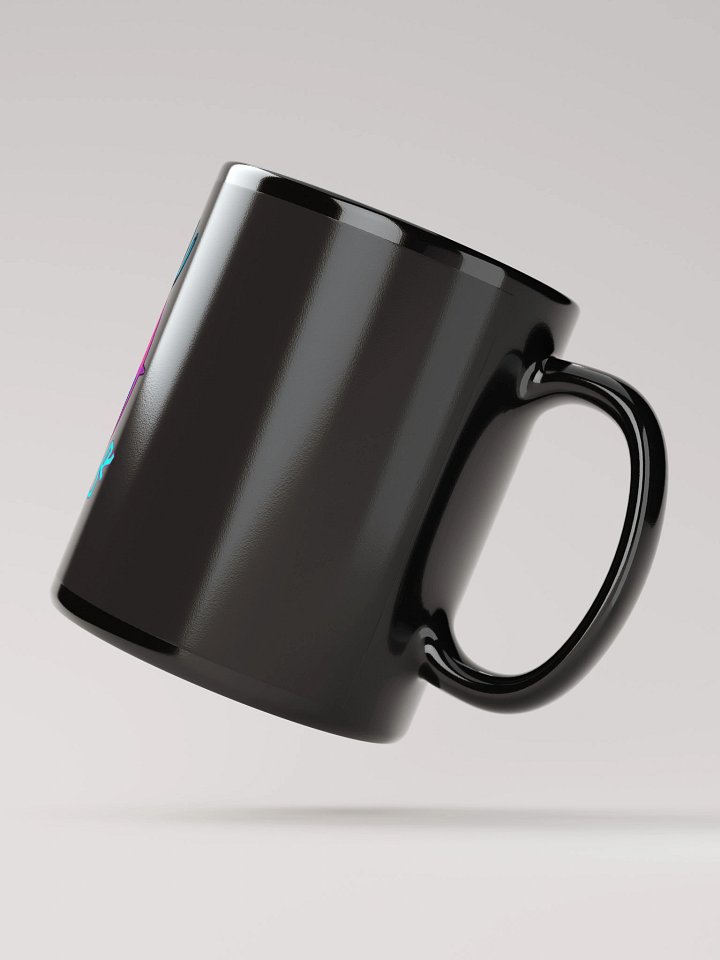 True North VR Black Glossy Mug product image (2)