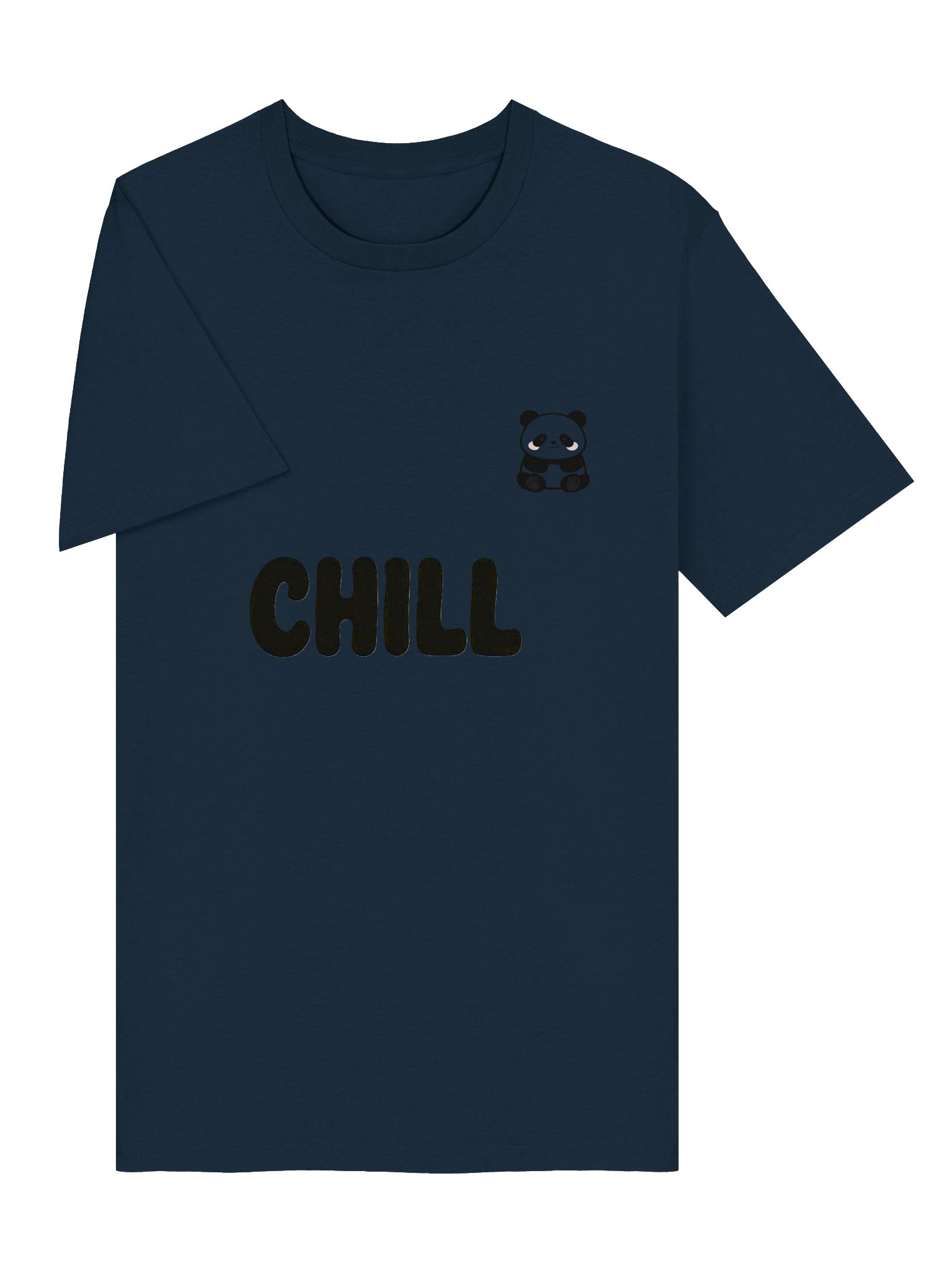 CHILL Panda Graphic T-Shirt – Navy product image (5)