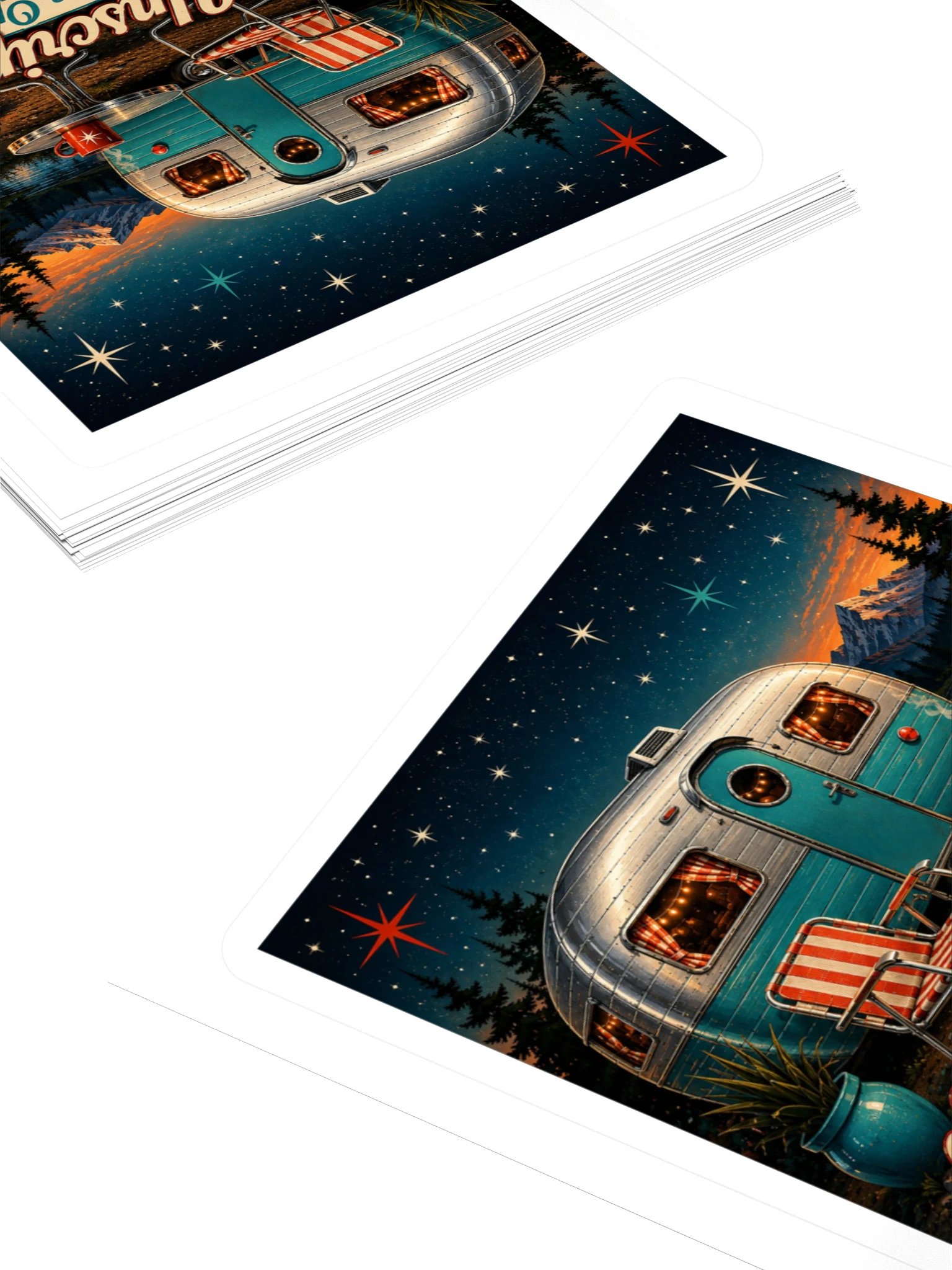 Life Unscripted. Adventure Optional. Sticker product image (4)