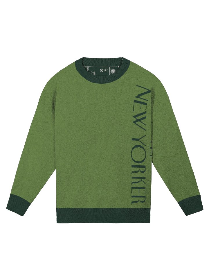 The New Yorker Relaxed Fit Knit in Grassy Pine product image (1)
