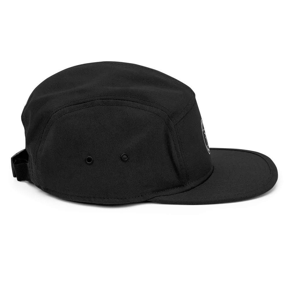 Syn White Circle Black CottonBack Hat product image (6)