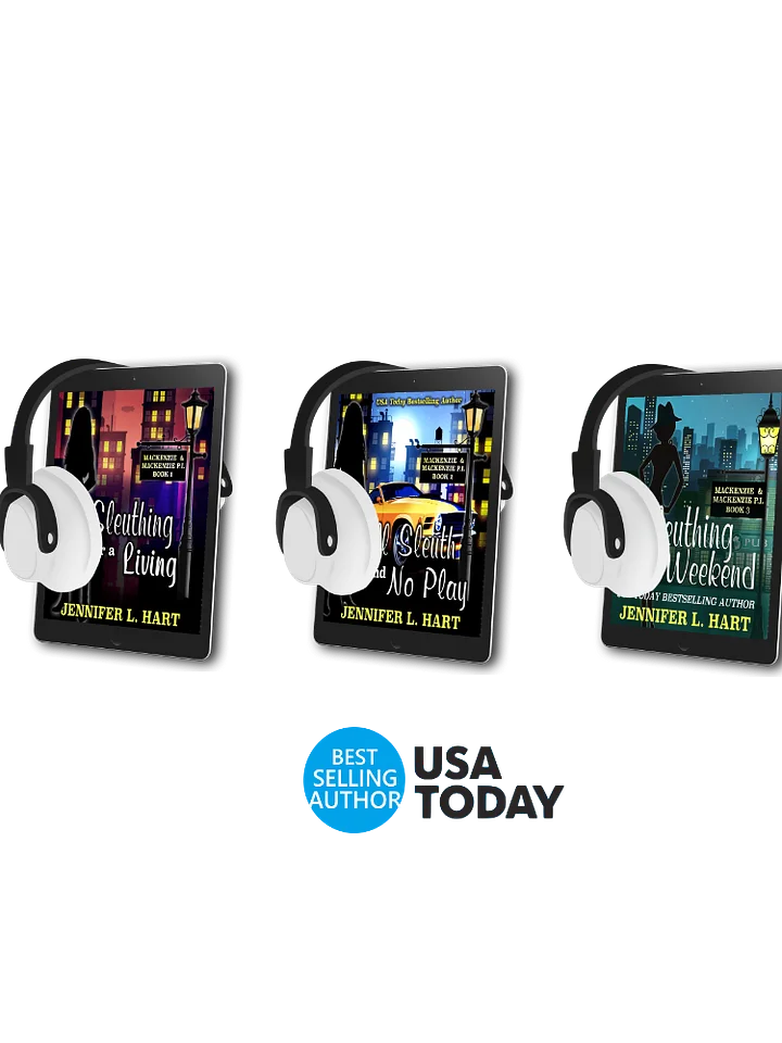 Mackenzie & Mackenzie PI: The Complete 3-Book Audiobook Bundle product image (1)