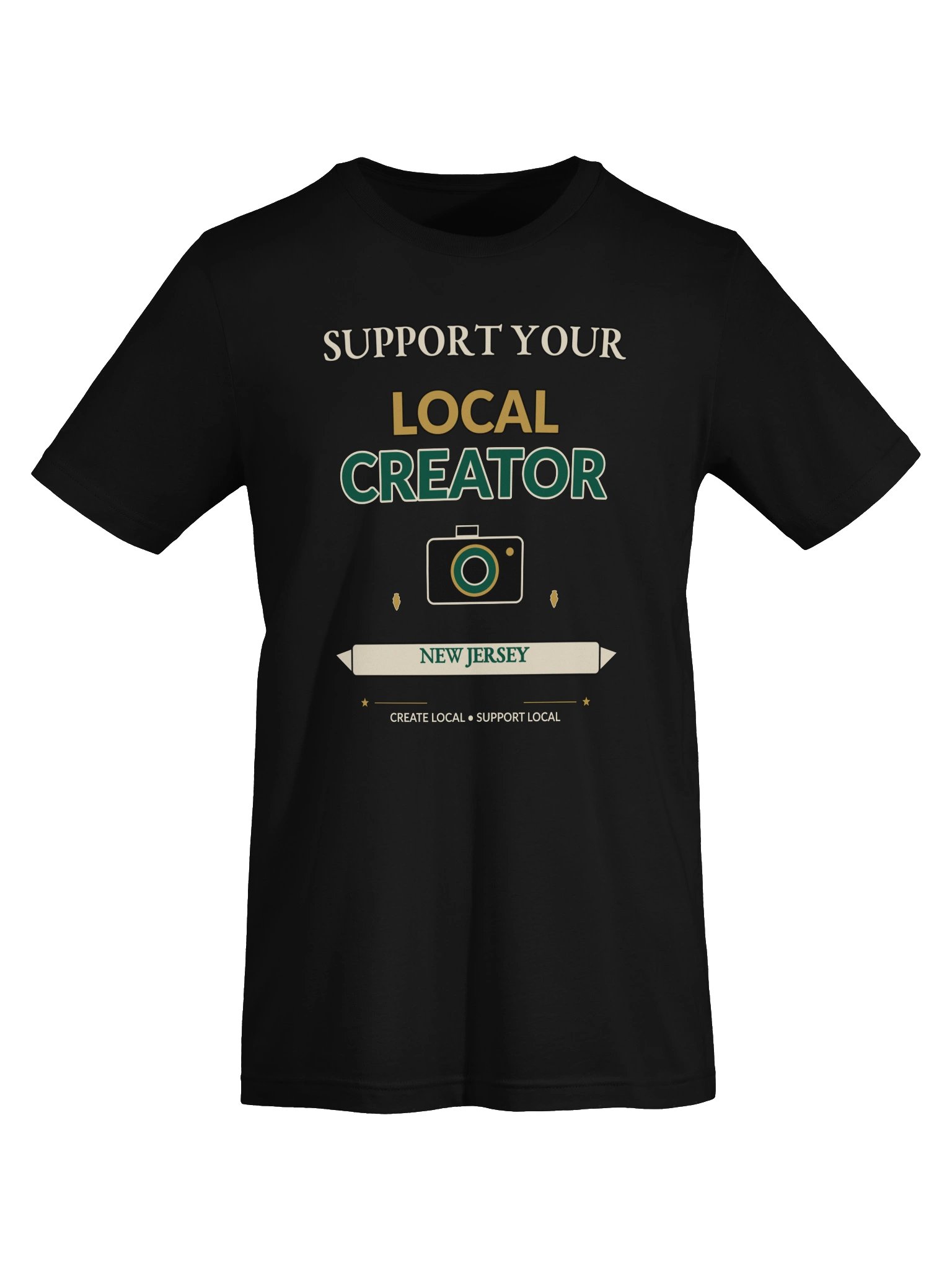 Support Your Local Creator New Jersey T-Shirt product image (6)