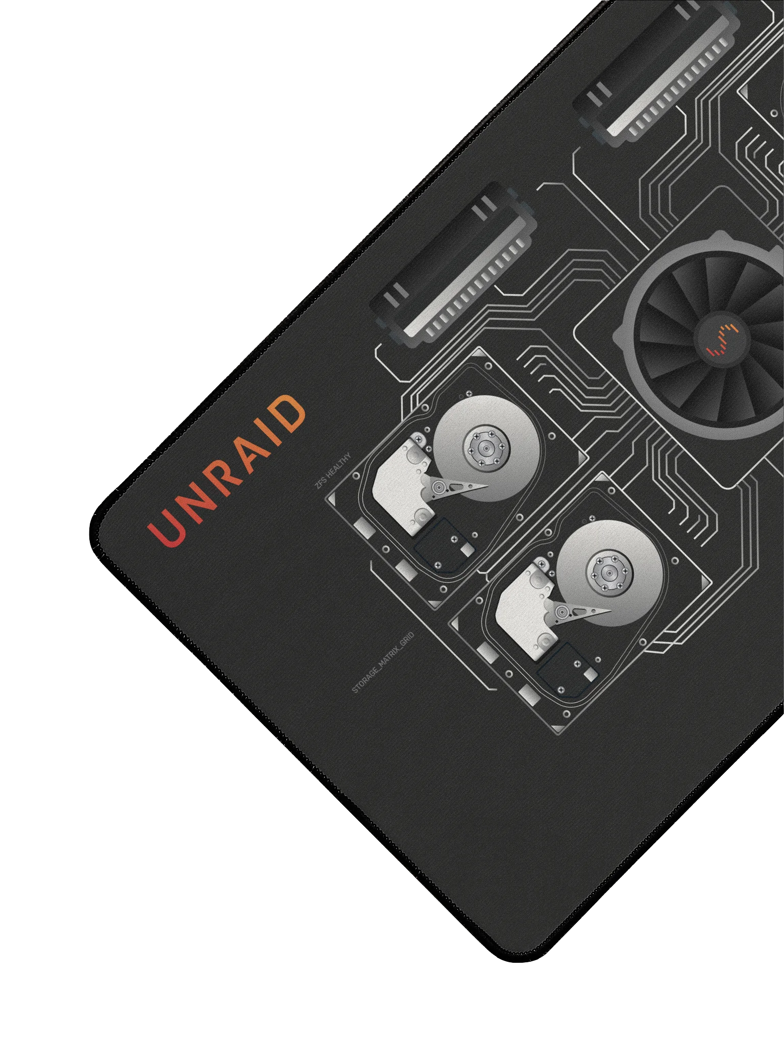 Unraid Command Center Desk Mat (Therapy Edition) product image (3)