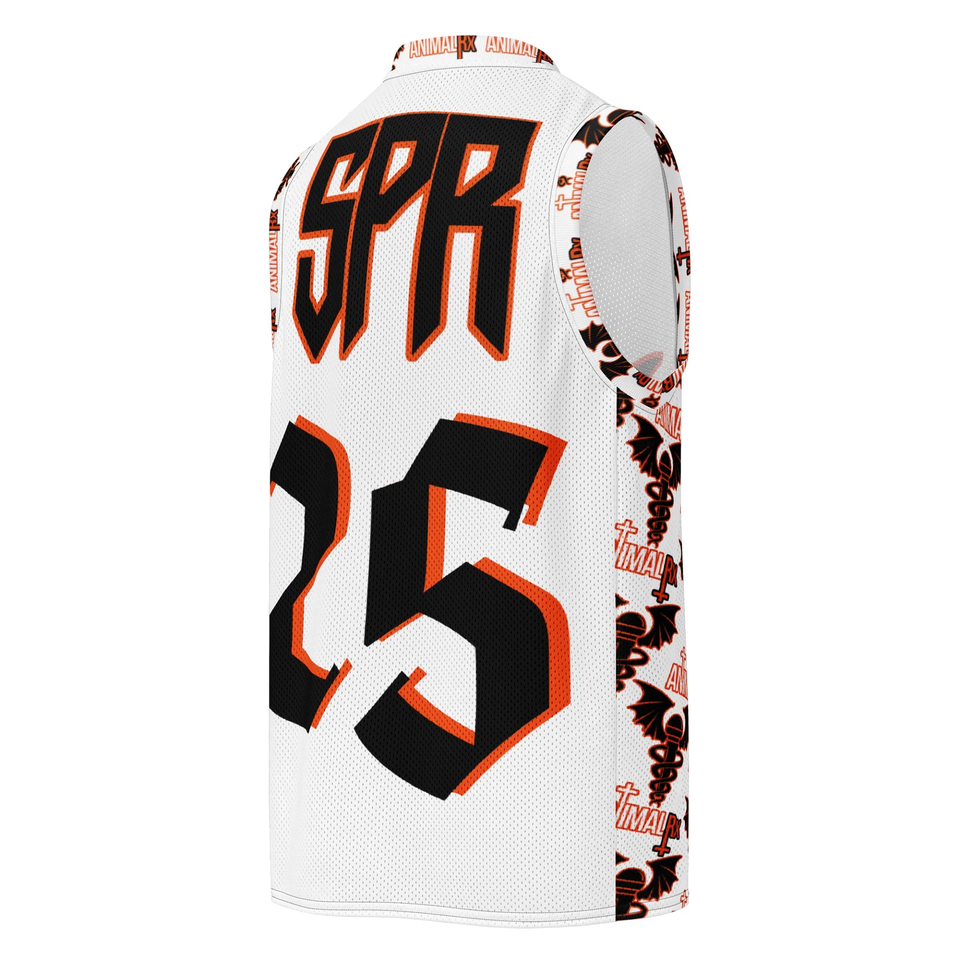 ANIMAL RX Basketball Jersey (White) product image (2)
