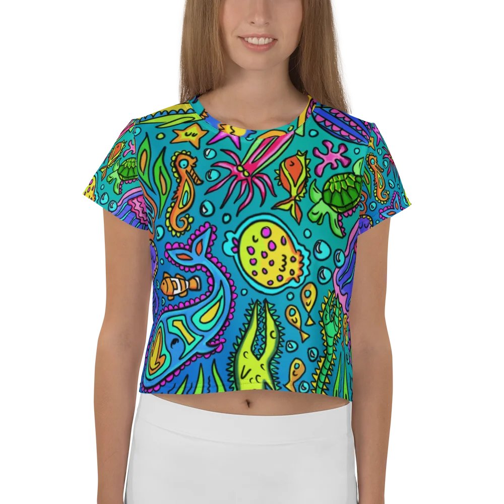 Under the Sea Crop Top product image (1)