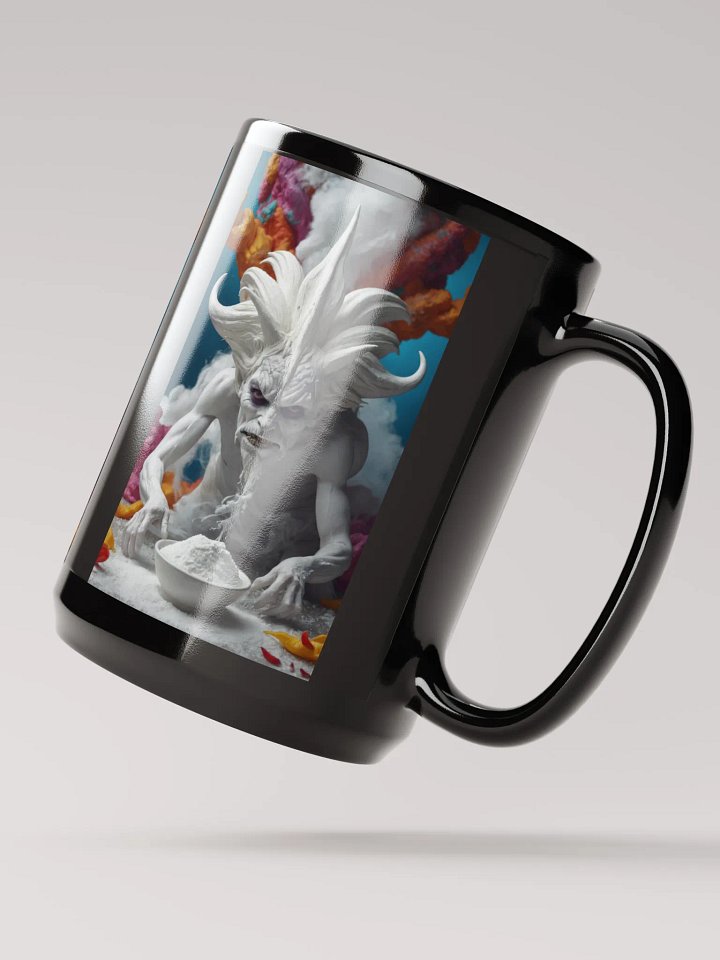 Surreal Creature Black Glossy Mug product image (2)