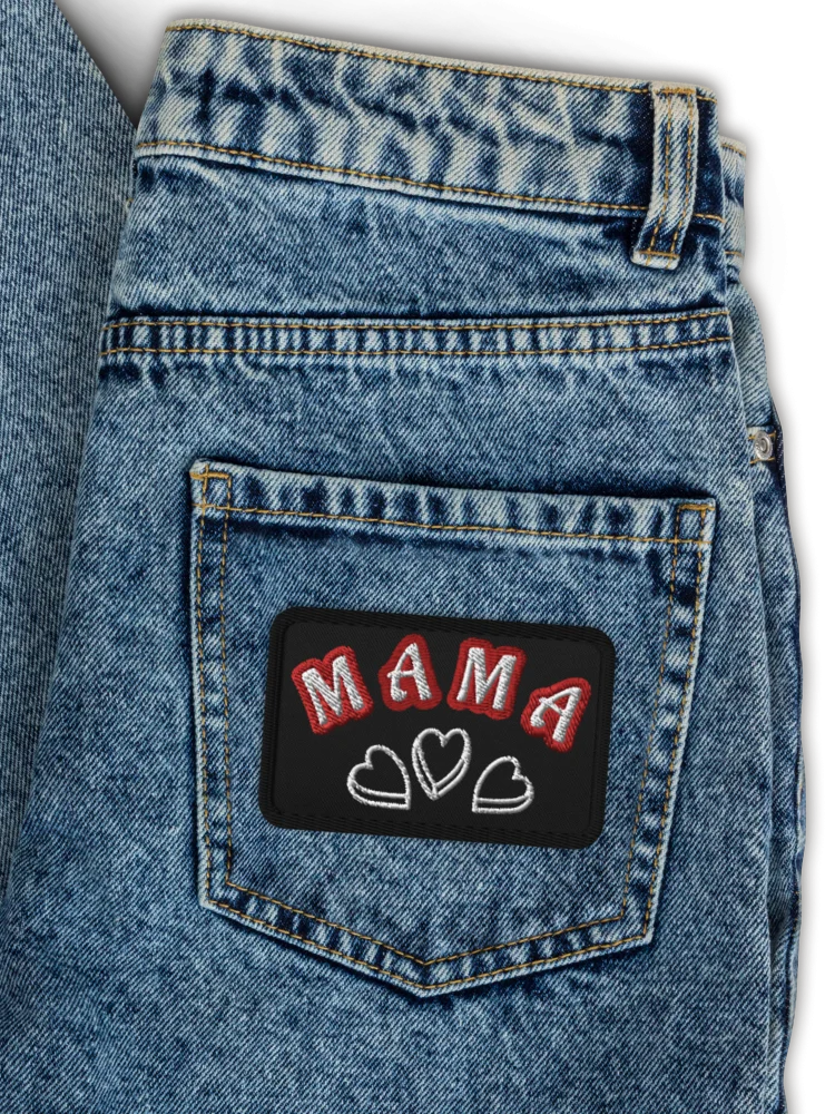 Mama's Love Embroidery Patch product image (4)