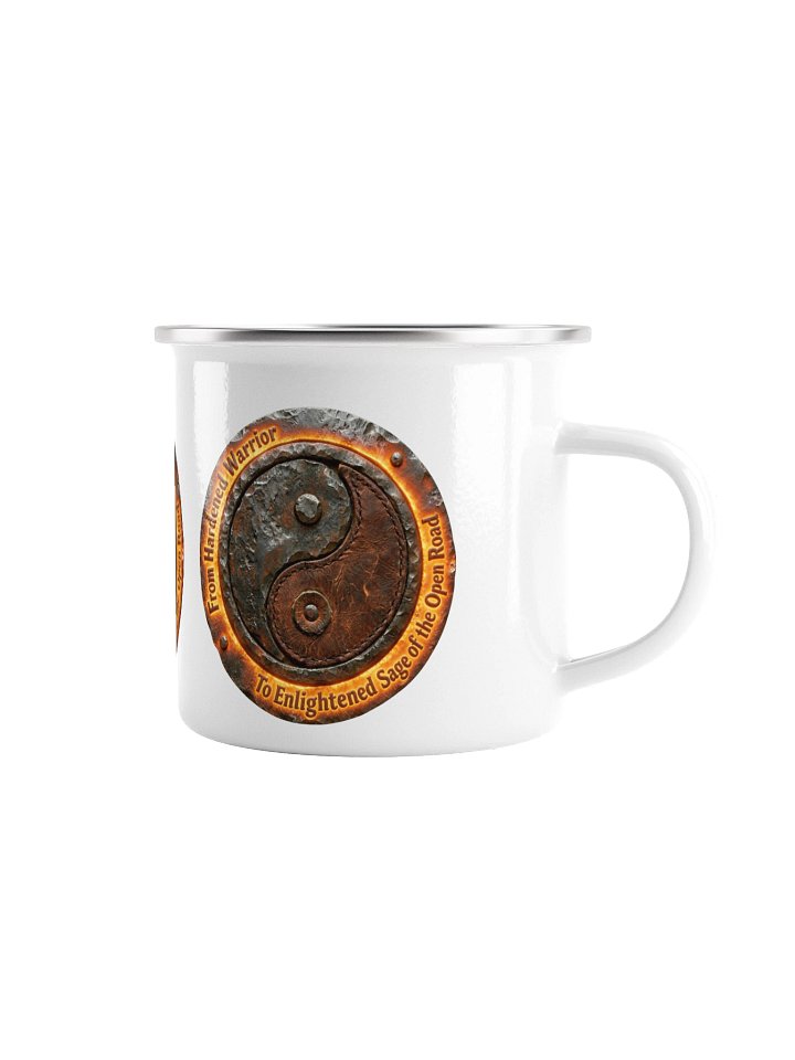 Sage of the Open Road Enamel Mug — MötoGraffitti product image (1)