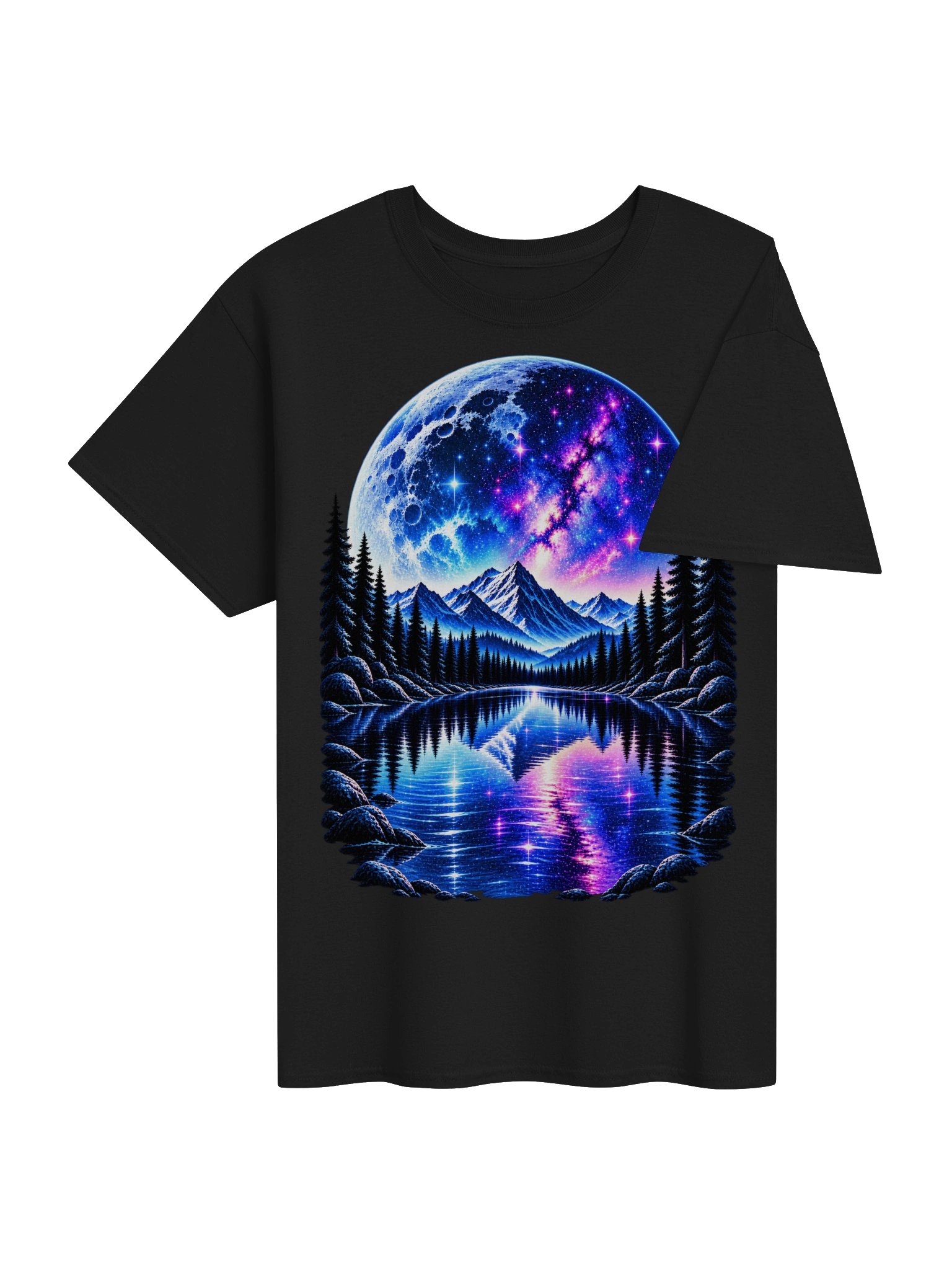 Moon Portal — Celestial Landscape Tee product image (4)