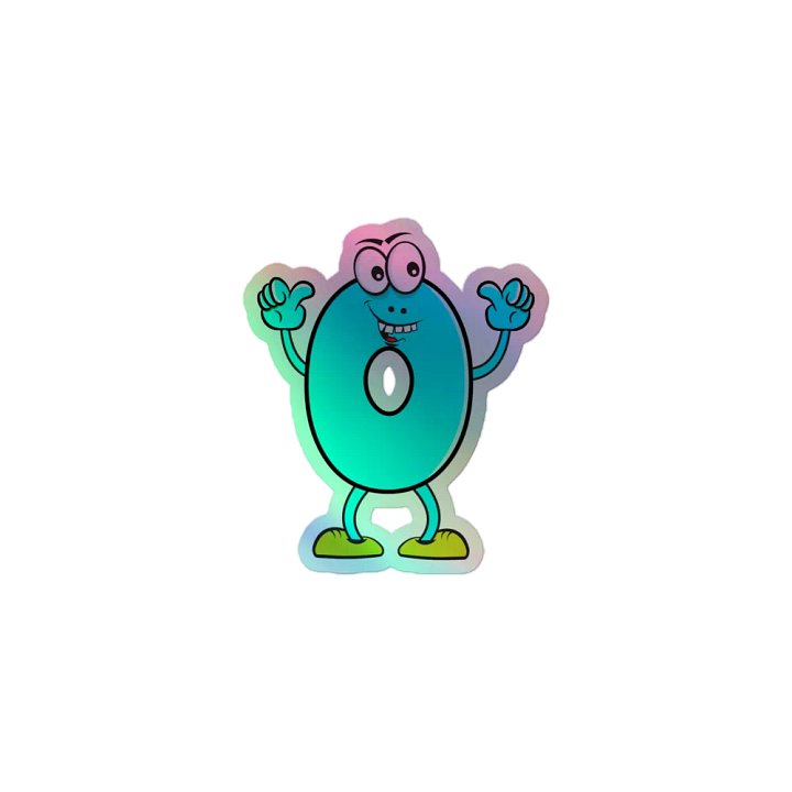 Zero the Hero Holographic Sticker Set product image (1)
