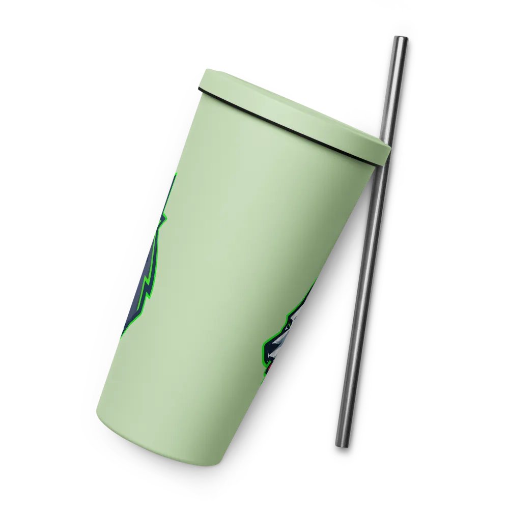 4 Dogs Tumbler with straw! product image (7)