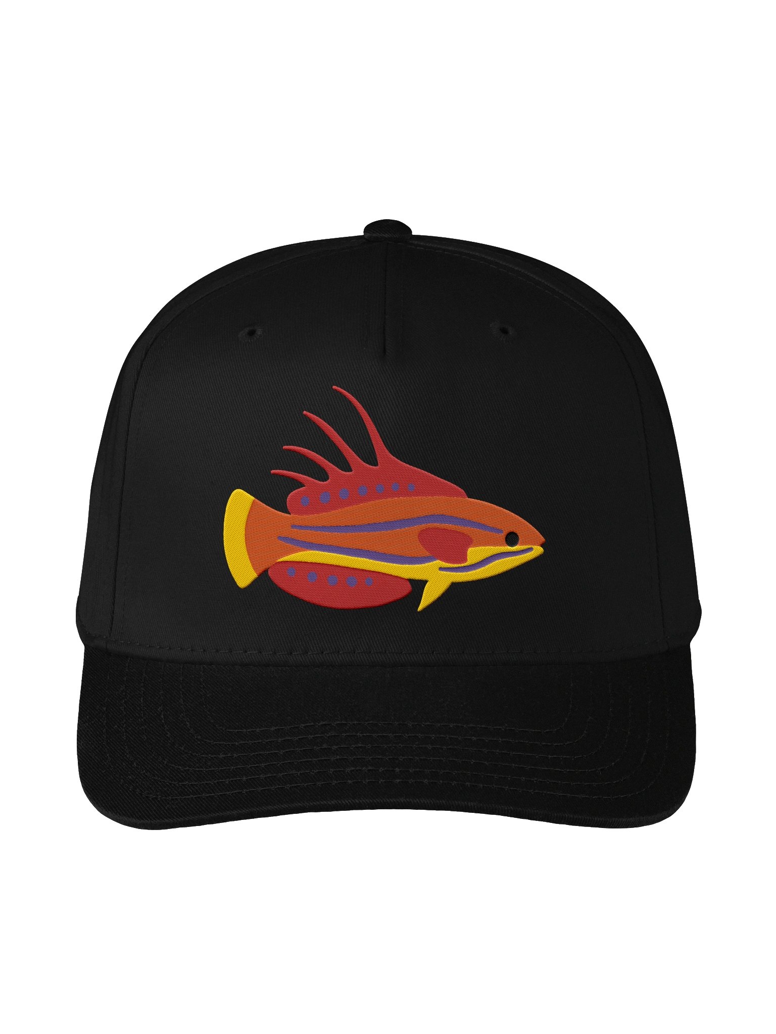 Carpenter's Wrasse Mid-Profile Baseball Cap (Embroidered) for Reef and Marine Aquarium Lovers product image (1)