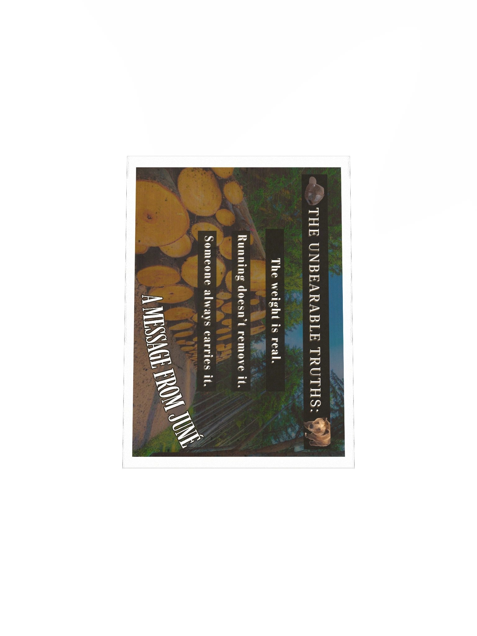 UNBEARABLE TRUTHS POSTER product image (4)