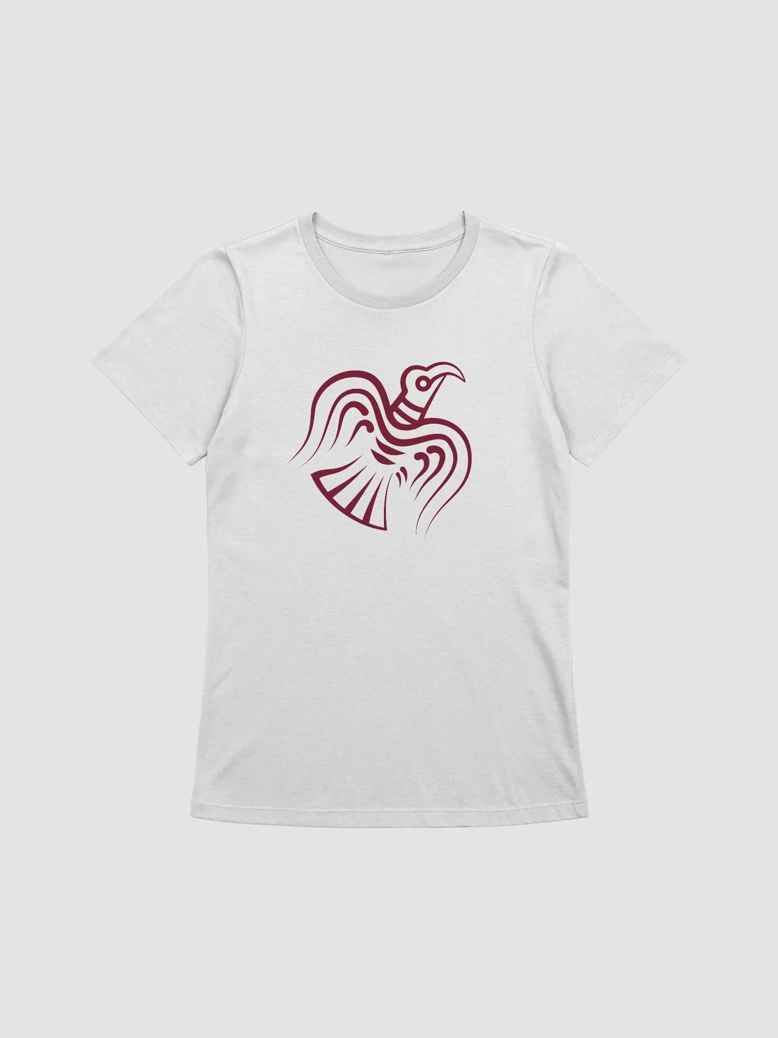 Burgundy Viking Raven Women's T-shirt product image (1)