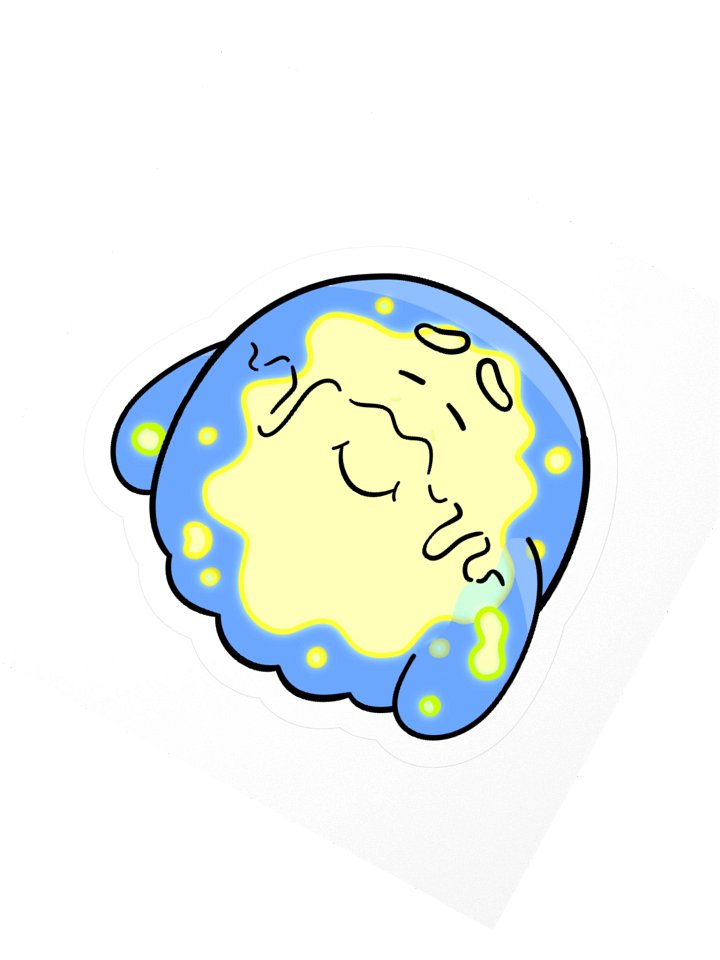 Gub Loves Bioflumpus Sticker product image (2)