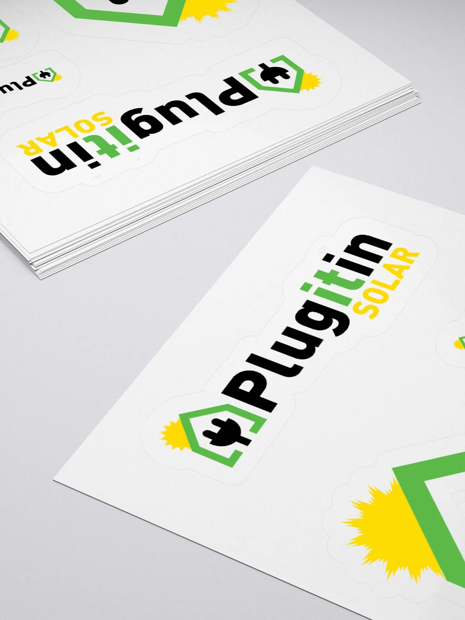 Plug It In Solar High-Quality Kiss Cut Stickers product image (10)