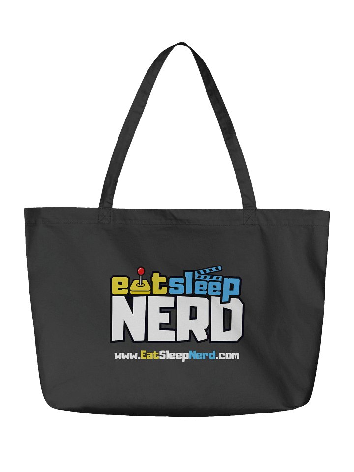 Eat Sleep Nerd logo tote product image (2)