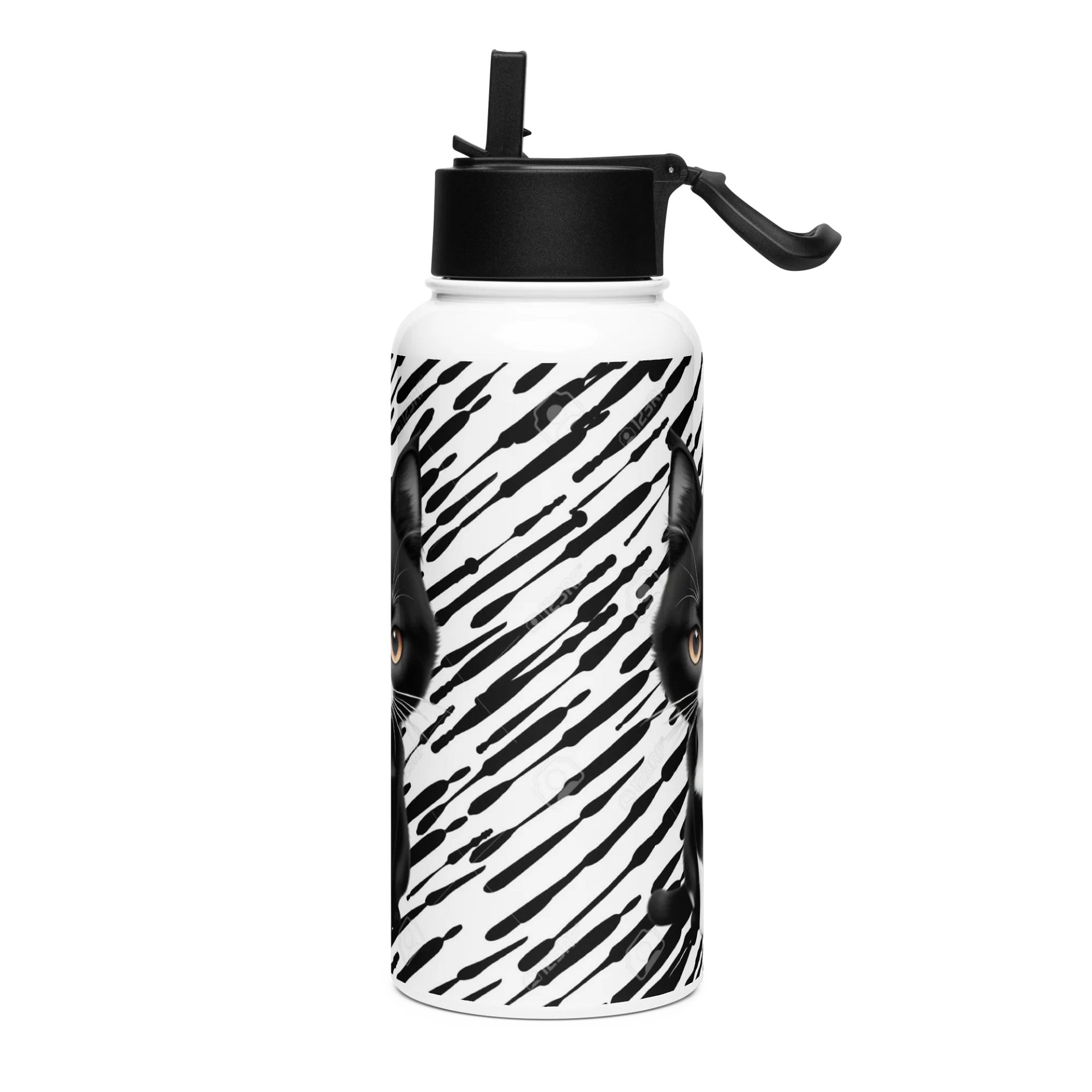 Buddy Stainless Steel Water Bottle with a Straw Lid product image (3)