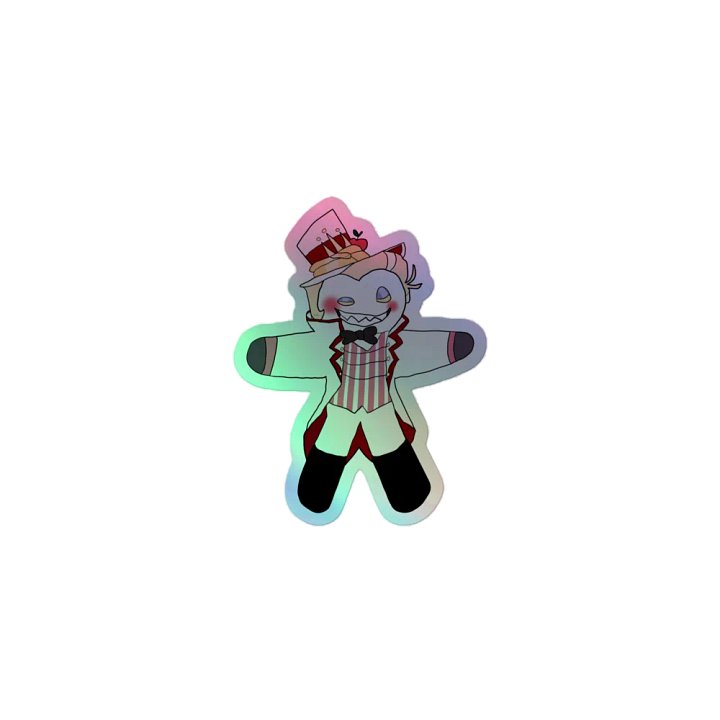 Gingerbread Lucifer Holo Sticker product image (1)