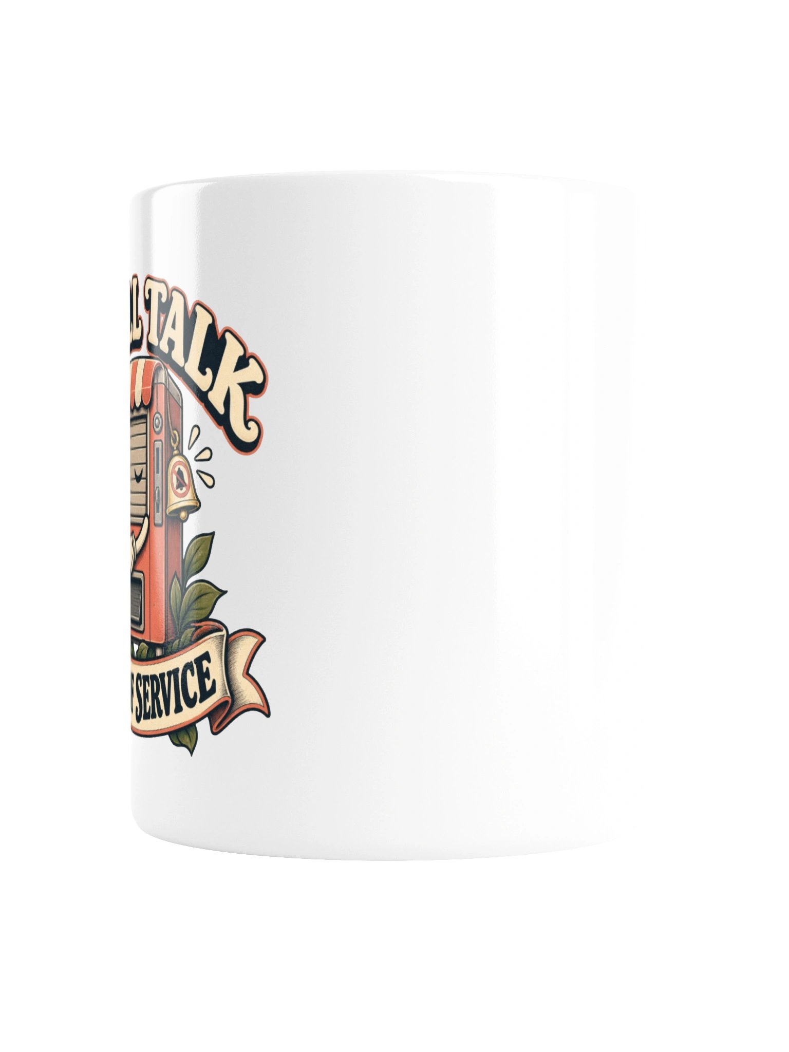 Small Talk Out of Service Retro Coffee Mug product image (5)