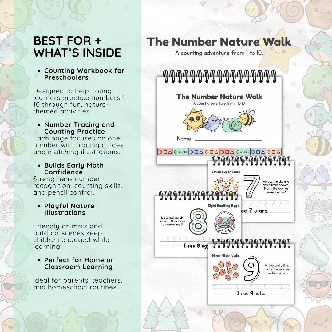 Little Hands, Big Lines: A Preschool Tracing Workbook Bundle product image (9)