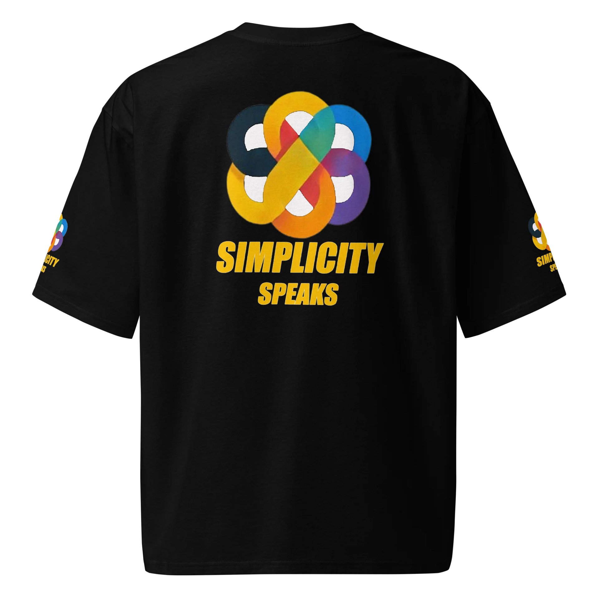 Simplicity Speaks Oversized Tee product image (2)