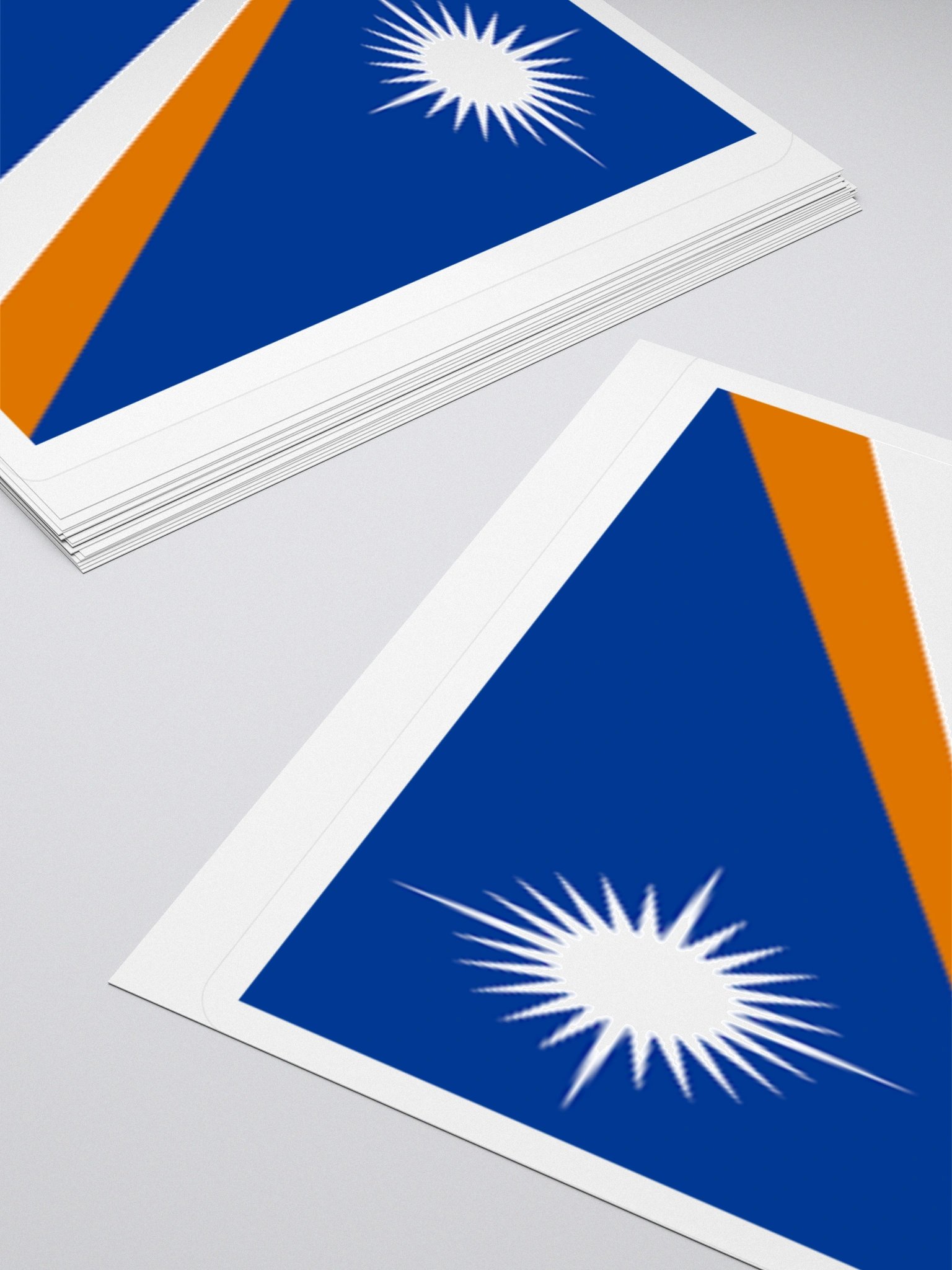 Marshall Islands National Flag Sticker - Exclusive Vinyl Design product image (10)