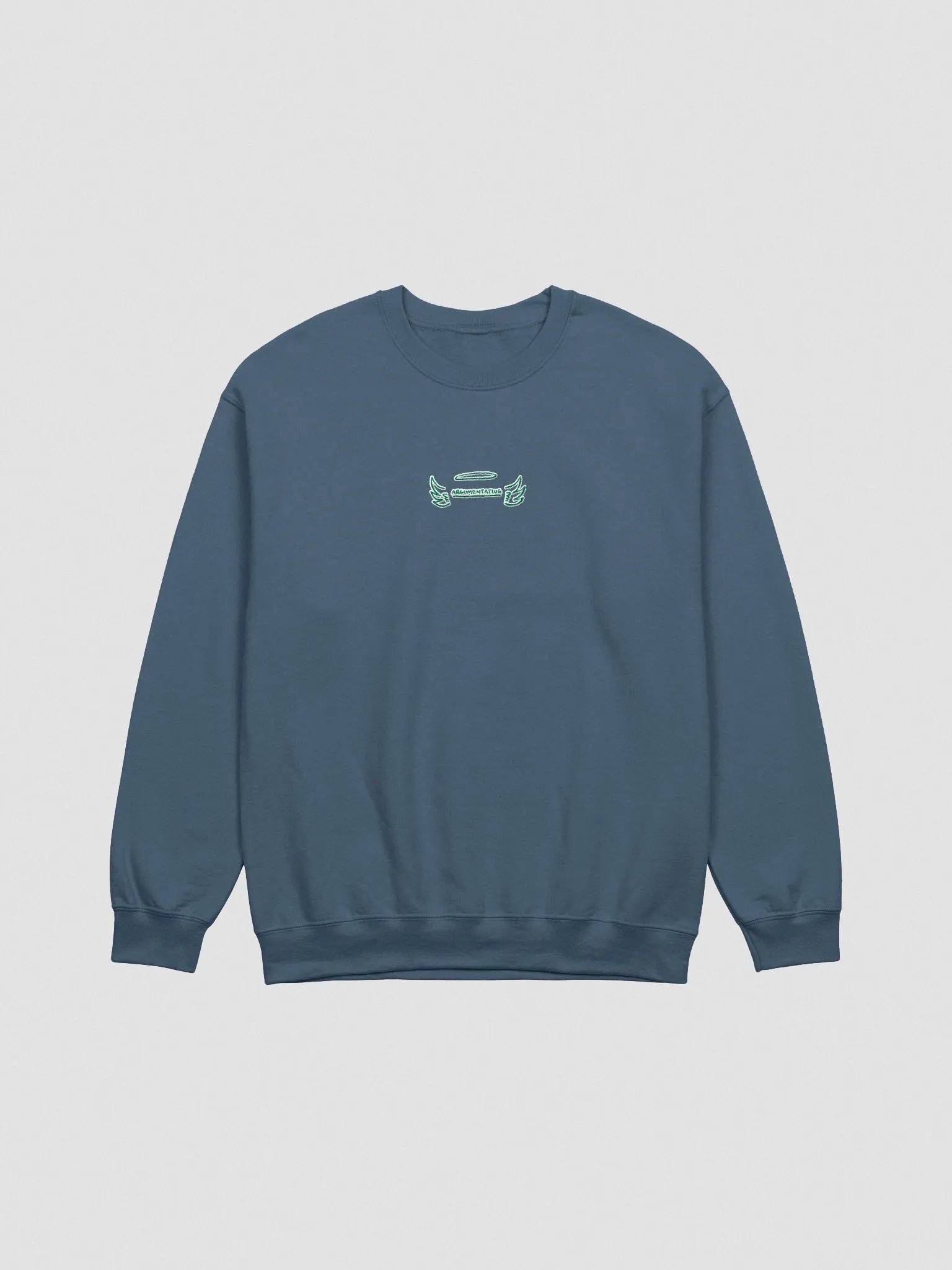ANGELIC (kelly bubble design) embroidered crewneck product image (4)